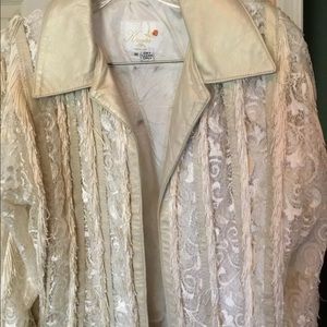 Kanar fringe lace jacket